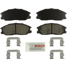 BOSCH BE864H bl keramisk skivbromsbelggsats med hrdvara - kompatibel med utvalda Hyundai Santa Fe XG300 XG350; Kia Sedona; FRMRE
