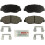Bosch BOSCH BE943H Blue Ceramic Disc Brake Pad Set with Hardware - Compatible with Select Honda Pilot; FRONT 1