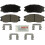 Bosch BOSCH BE955H Blue Ceramic Disc Brake Pad Set With Hardware - Compatible With Select Kia Sorento; FRONT 1