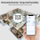 Tuya Smart WIFI Temperatur- und Feuchtigkeitssensor mit LCD-Display 8