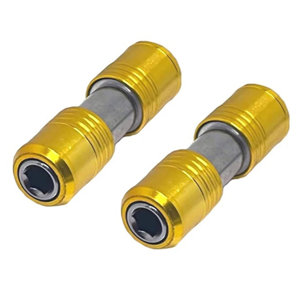 2Pcs Screwdriver Bit Holder Double Head Extension Rod Quick Release 4851612598708