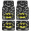 BDK WBMT-2301 WBMT2301 Batman Gulvm?tter 4 stykker sort/gr? 1