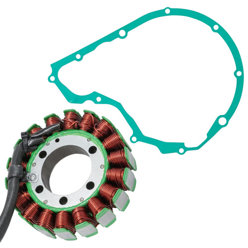 Estator e junta Caltric compatvel com Suzuki Vs800Gl Vs-800Gl Intruder 800 Gl 1996-2004 2