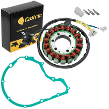 Estator e junta Caltric compatvel com Suzuki Vs800Gl Vs-800Gl Intruder 800 Gl 1996-2004