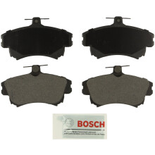 BOSCH BE837 Bl halvmetallisk skivbromsbelggssats - Kompatibel med Select Volvo S40 V40; FRMRE