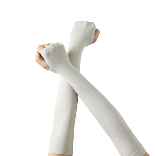 Gray Summer sun protection ice sleeves, ice silk 1