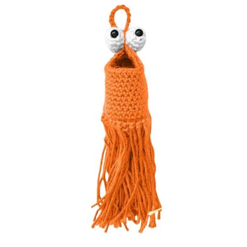 Plant Hanger Hanging Planter Basket,Hanging Storage Basket,Orange 2
