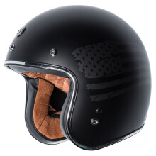 TORC T50 Route 66 3/4 prilba s grafikou Black Flag (ploch cern X-Small)