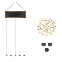 Wandclips aus Holz, Fotodeko, Holzanhänger, Fotoclips