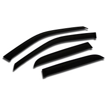 Protezioni antipioggia per finestrini auto con montaggio esterno compatibili con Kia Soul 2009-2013 | Nastro adesivo | Parapioggia Visiera per fi