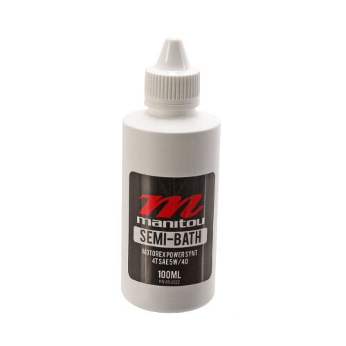 Manitou Semi-Bath Olie, 5/40 Wt, 100Ml