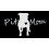 Bluegrass stickers Pit Bull Pit moeder Pitbull hond sticker sticker (wit 7,5"") 1