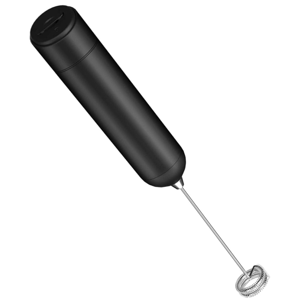 Milk Frother Handheld, Electric Milk Frother for Coffee, Black-image-OPC-PJY95RZ-NEW