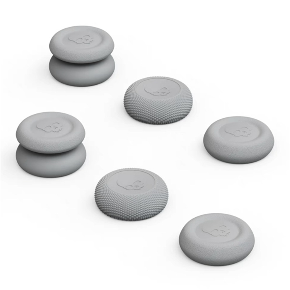 6pcs Thumb Stick Grip Caps Rocker Button Cap For Gray-image-OPC-PJY95ZX-NEW