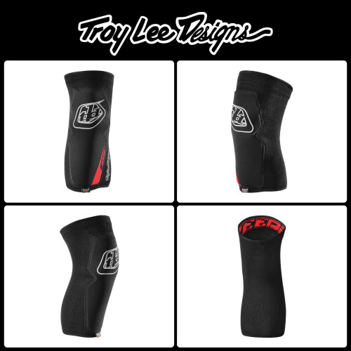 Troy Lee Designs Speed ???dult Knee Guard BMX Body Armor - Sort 1