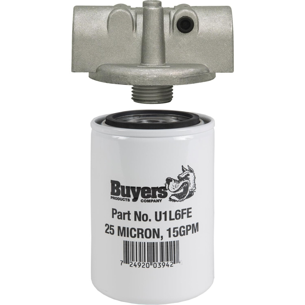 Buyers Products Hfa12525 Filter Assembly Filter Assy 25 Micr 25 Psi Byp 724920032230