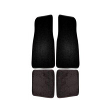 Specialtilbeh?r 78920 T?ppeinteri?r Gulvm?tter Sort 4-delt