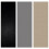 Specialtilbeh?r 78920 T?ppeinteri?r Gulvm?tter Sort 4-delt 3
