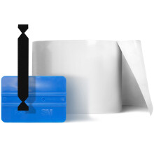 VViViD Klarlackschutz-Vinylverpackungsfolie in groen Mengen, 10,2 x 304,8 cm, inklusive 3M-Rakel und schwarzem Filzapplikator