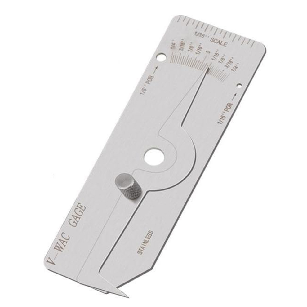 V- Single Weld Gage Welding Inspection Thread Gauge Inch Checks 4854137582191