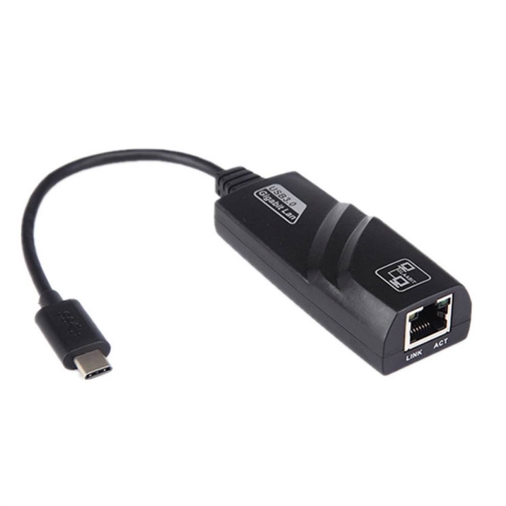 Type-C To Rj45 Gigabit Usb3.1 Ethernet Adapter 1000 Mbps Network Card 4851612511141
