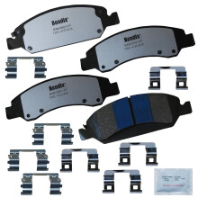 Bendix Fleet Metlok PBD1363 Halvmetalliska bromsbelgg fram fr Escalade ESV EXT XTS Avalanche Cheyenne Express 1500 Silverado 1500 Classic LD Su