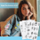 Embroidery Paper for Transferring Embroidery Patterns 5PCS 7
