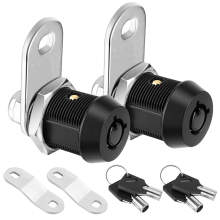 Cabinet Lock with Key, 5/8 Inch Heavy Duty Tubular Cam Lock