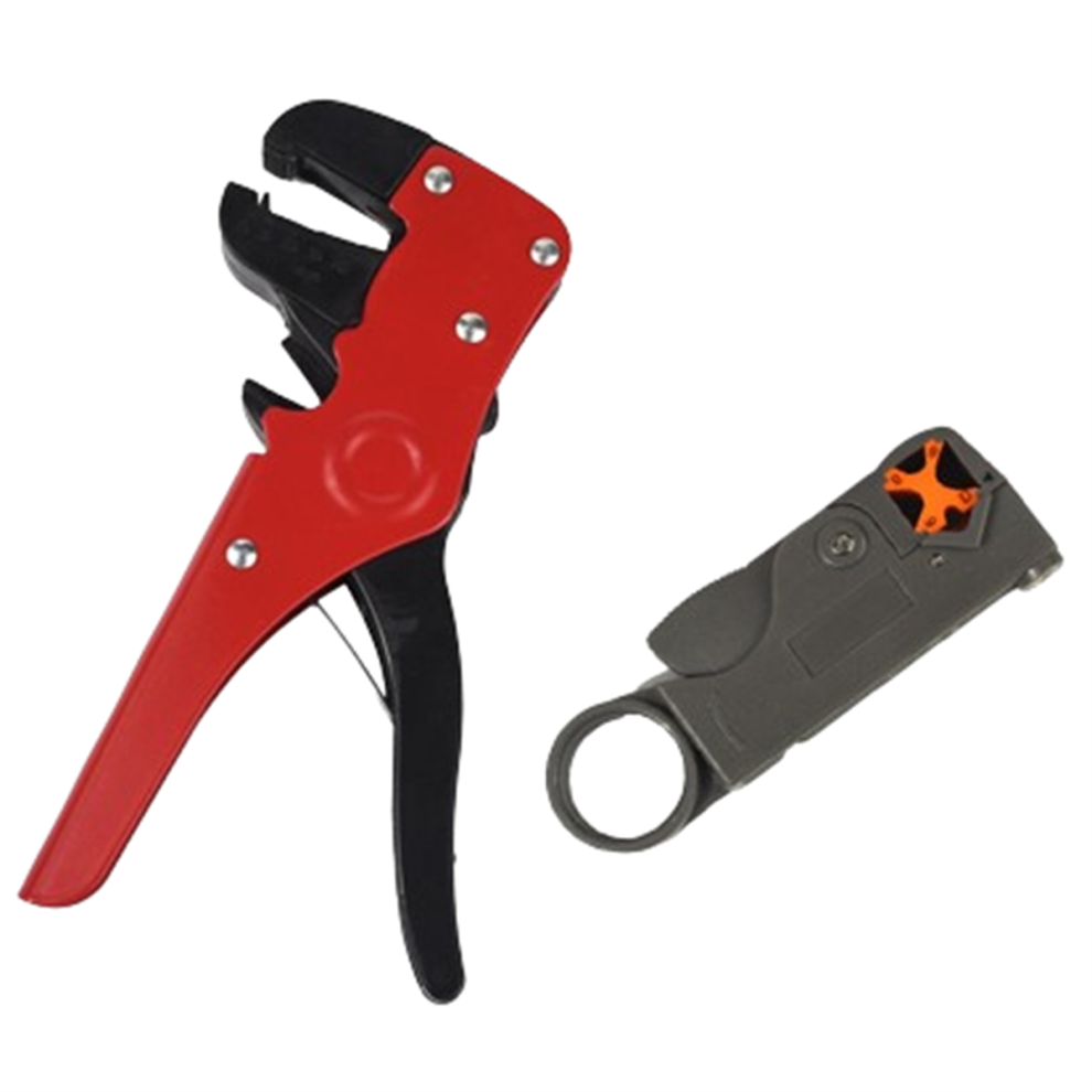Multi-Function Wire Stripping Tool Set Return Spring Cable Crimper