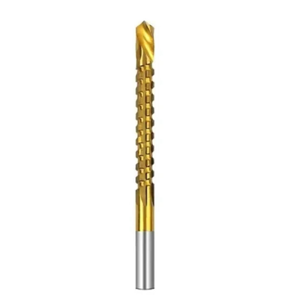 6Mm Titanium Coated Drill Bit Spiral Jagged Saw Drill Bit 4853609580062