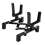 Folding violin stand, floor-standing violin stand 6