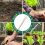 Gartenpfähle Gartenantenne Kupferstäbe Kupferdraht 43CM 5