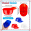 Baseball-Helm-Eiscreme-Snackschale 8 oz Mini-Baseballkappenschalen 7