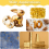 Gold-Leaf Sheets for Art, 3 Colors 6