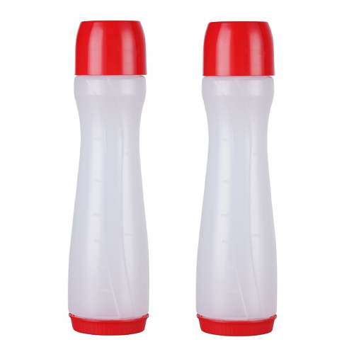 Pancake distributor Manual swinging batter mixing bottle Red 1