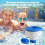 Pool-Pillenspender, 7 Zoll, Pool-Tabletten-Floater, Klapphalter 8