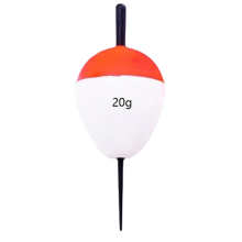 Rot-Weiße Pose, Weitwurfpose, Schaumpose, 20g