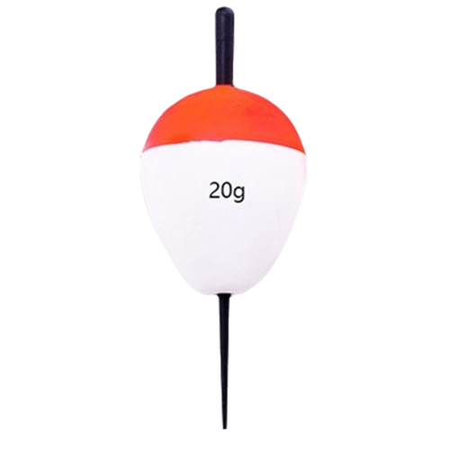 Rot-Weiße Pose, Weitwurfpose, Schaumpose, 20g