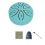 Orff Instruments Crafts Mini-Hohltrommel, 7,6 cm, 6 Töne, Seeblau 1