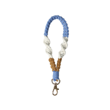 Boho Makramee Handy-Handgelenkband, Handy-Lanyard mit Lasche