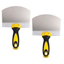 2er-Pack Spachtel Wandfarbe Gips Kelle Arc Asche Schaufel