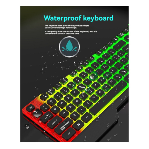 Gaming Keyboard Kit for Pc Gamer Laptop 1