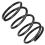 5pcs 3660582001 Trimmer Heads Compression Spring 8