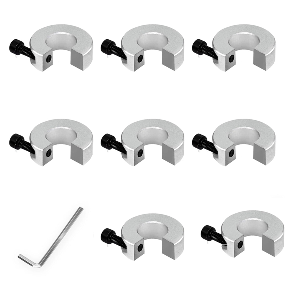 8Pcs Sbr16 Linear Rail Stop Collars Aluminum Alloy Shaft 4854137546360