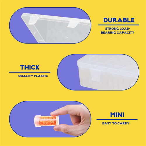 Diamond Art Storage Containers, 60 Slots Plastic Bead Organizer Box 2