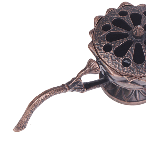 Lotus Räuchergefäß Räucherhalter mit Griff Lotus Hohl