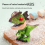 1Set Dinosaur Stationery, Eraser Ruler, Pencil Sharpener, C 7