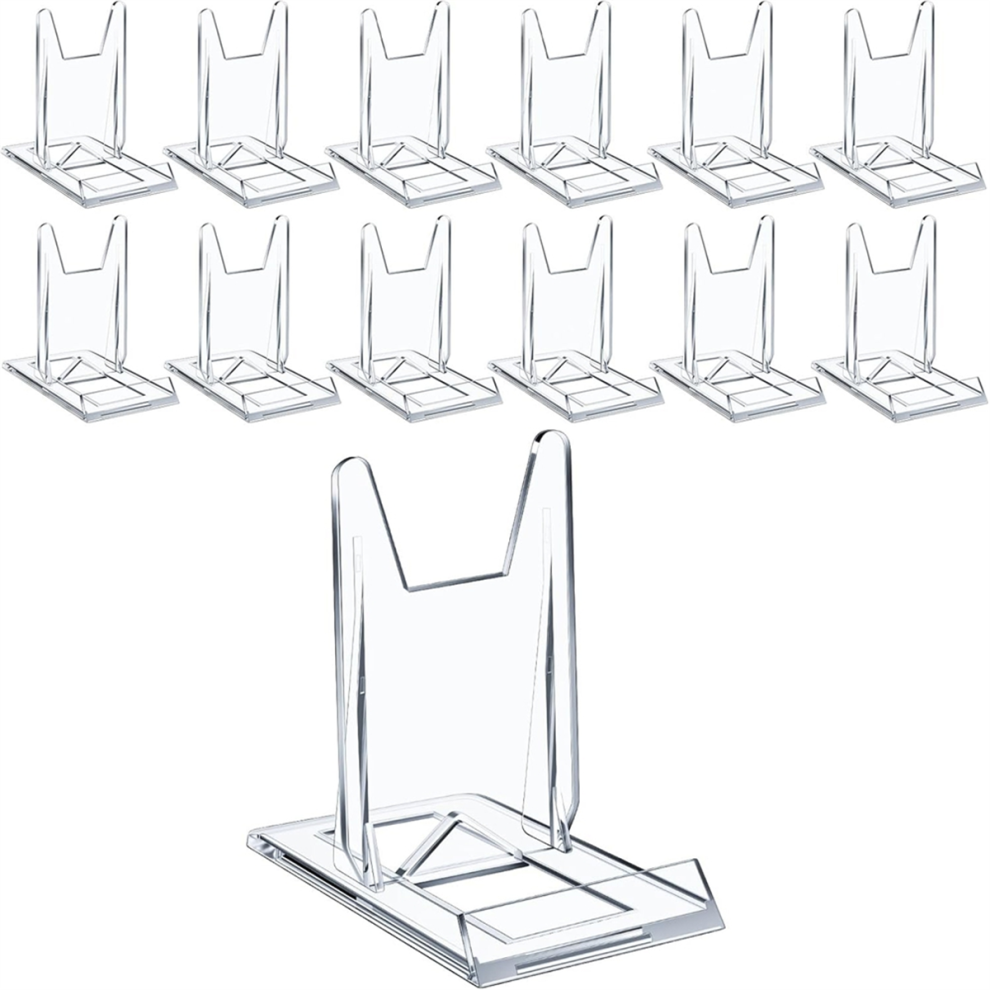 12 Pack Acrylic Bookshelf for Display Tablet Stand for Home Office-image-OPC-PJY9SB7-NEW