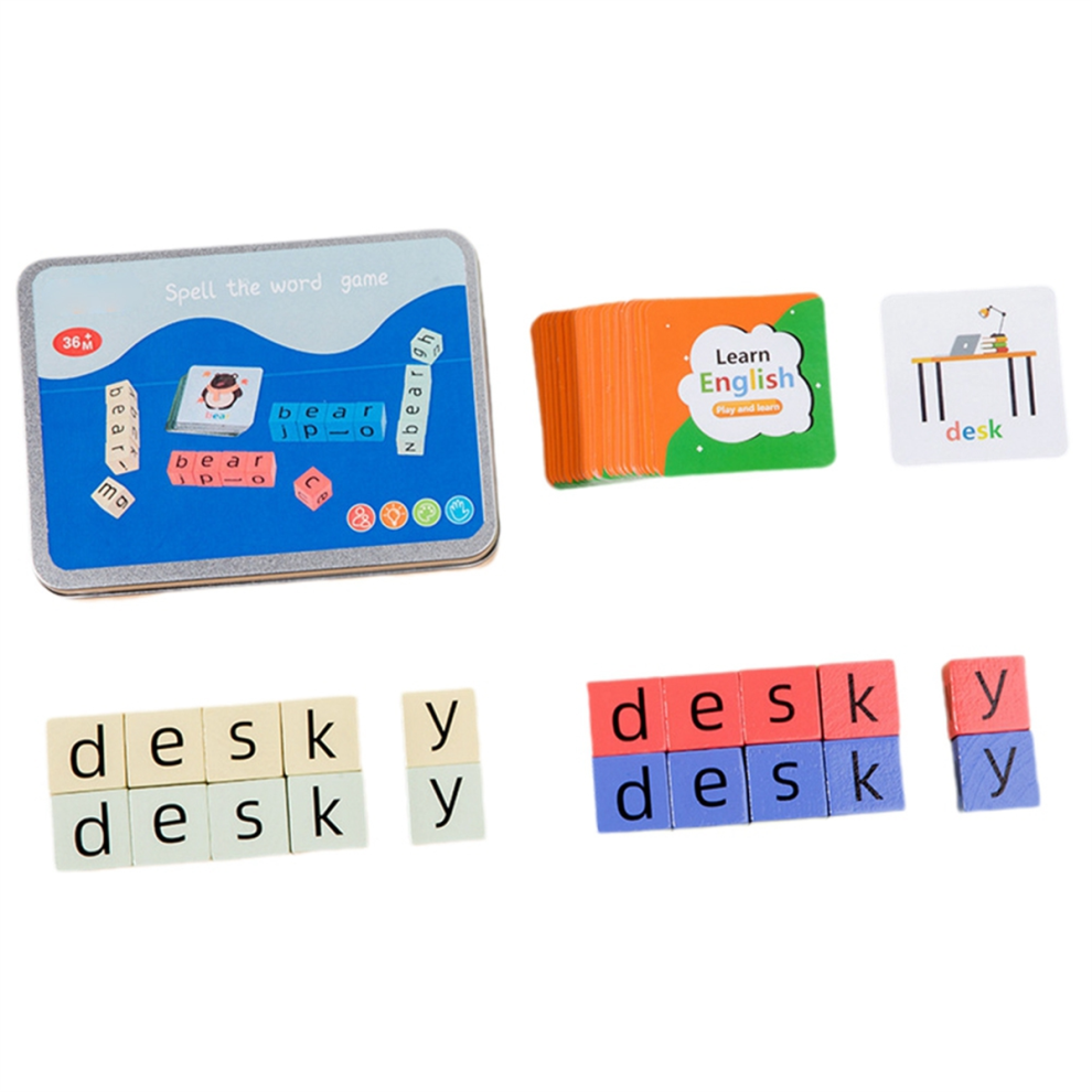 Children'S Alphabet Spelling Game Children'S English Card-image-OPC-PJY9SGB-NEW
