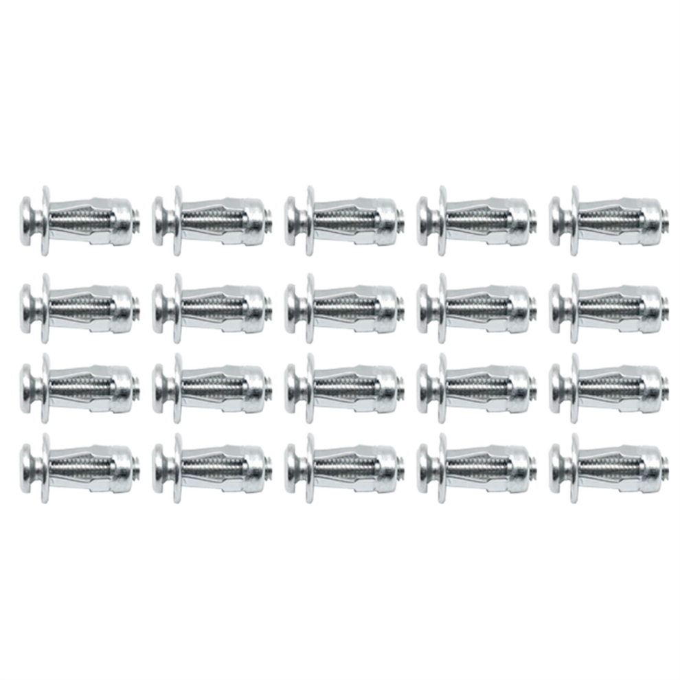 60Pcs Jack Nut Expansion Rivets Nut Screw Bolt M5 M6 Kit 4854137502304